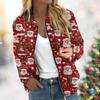 Women's Jacket Long Sleeve Lightweight Zipper Cropped Floral Printed Outerwear Casual Quilted Jacket With Pockets