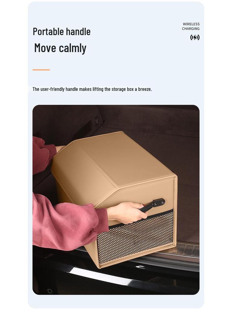 Toyota Prado & Highlander Trunk Storage Box