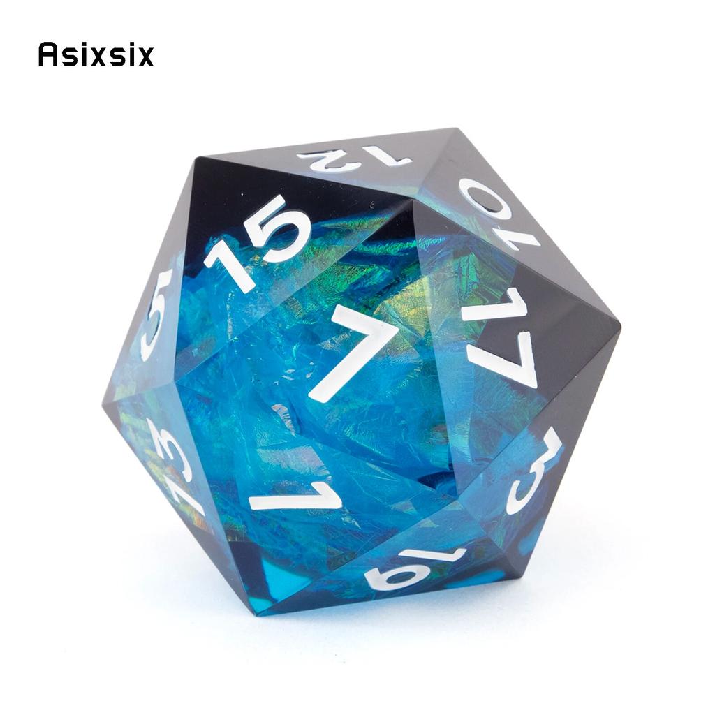 20-гранные многогранные кубики из смолы D20, многосторонние кубики из смолы для ролевых игр, ролевых игр, баров, пабов, клубов, вечеринок, настольная игра