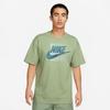 Sportswear T-shirt Cotton Green