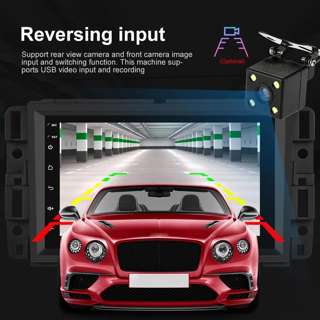 7-дюймовый IPS автомобильный стереоплеер для GMC Yukon Chevy Silverado Sierra Android 13 GPS Navi Radio автомобильный стереоплеер