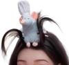 [EVI-AITEMSEINGUS] Christmas Event Mouse Headband from Ratatouille Mouse Ornament, Plush Headband, Cosplay Accessory, Cute, Everyday Hair Ornament,