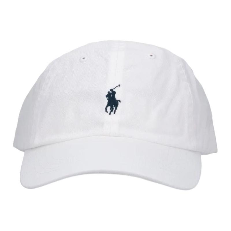 Polo Ralph Lauren Logo Detail Cotton Cap Men's White 322552489001WHITE