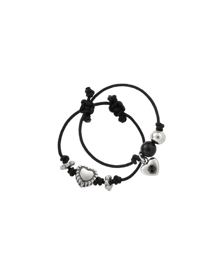 Набор колец Nff Gem String - Сердце Черное