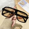 1pc European and American retro men's and women's fashionable sunglasses trend versatile summer sun shading and UV protection fr