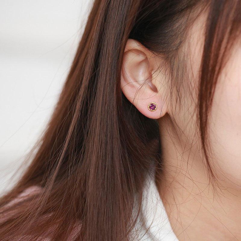 Легкие роскошные красные серьги в стиле ретро-дворца, новый стиль темперамента