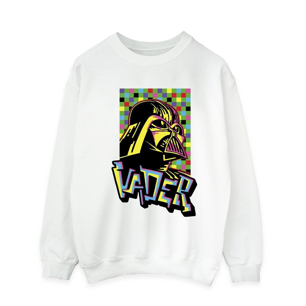 Star Wars Mens Vader Graffiti Pop Art Sweatshirt