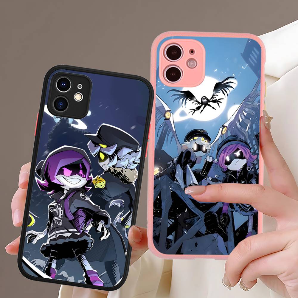 M-Murder D-Drones Game Matte Clear TPU Phone Cases For IPhone 16 15 14 13 12 11 Pro Max X XS Max Cover