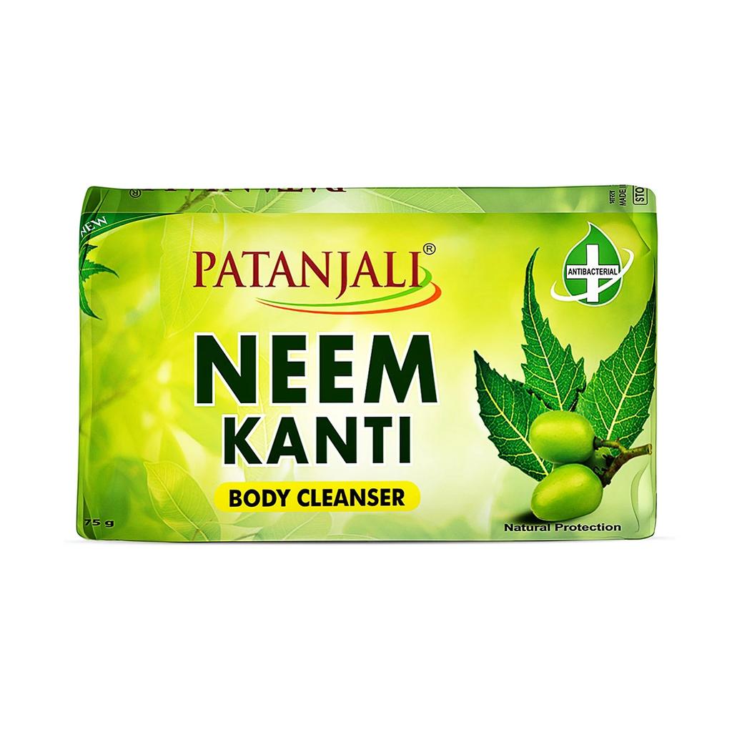 Patanjali Neem Kanti Body Cleanser, With Rejuvenating, Nourishing & Glorifying The Skin, 75gm