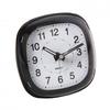 Будильник Wm Widdop с купольным стеклом, плавным ходом, повтором сигнала и подсветкой - Черный