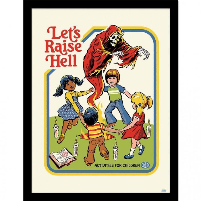 Steven Rhodes Давайте поднимем ад. Рамка-плакат