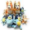Оригинальная плюшевая игрушка Bluey Собака Бинго Семья Мультяшная собака Мягкие набивные животные Куклы Подарки на день рождения Семья Блу-И Бинго