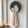 Velvet Christmas Wreath Ribbons 209cm Long Decorative Sash  Christmas Decoration