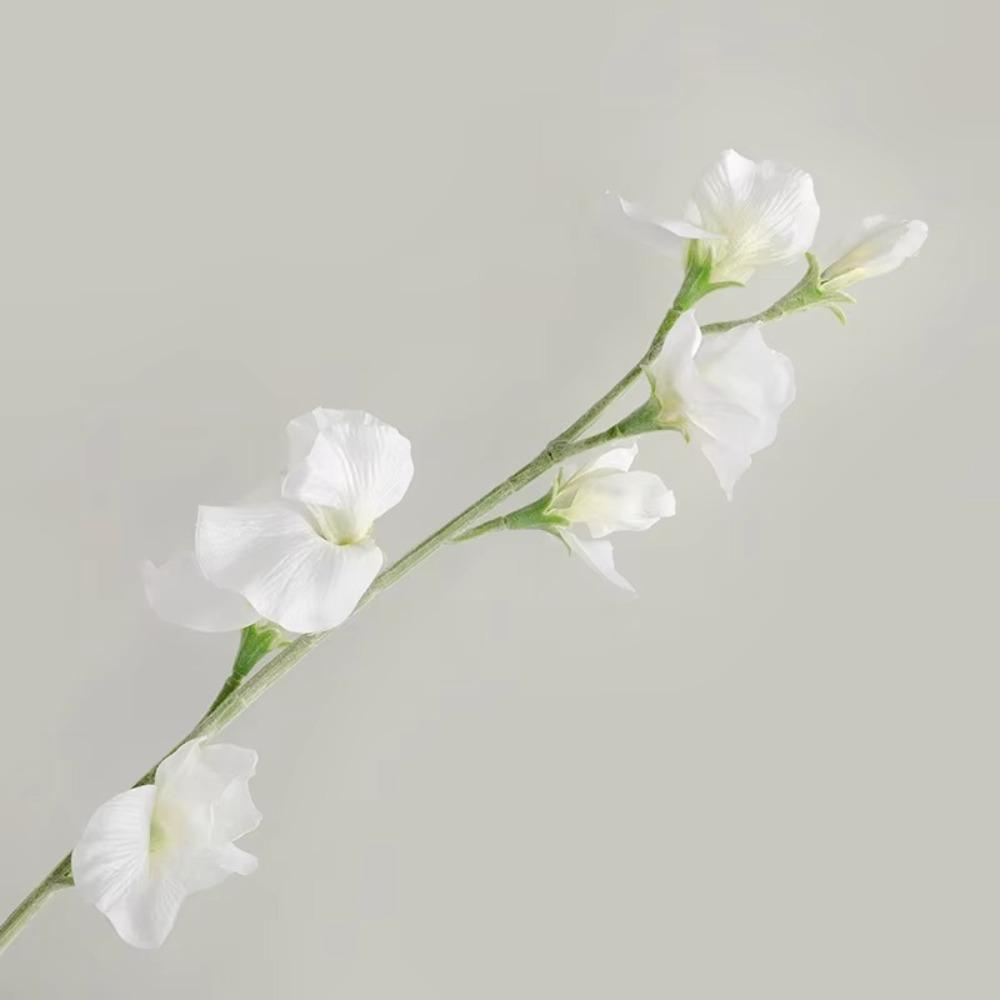 7 Heads Simulation Pea Flower 63cm Artificial Bouquet New Fake Flower Wedding Party Decor