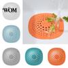 Universal Sink Filter Kitchen Strainer Mat with Suction Cup, Food Residue & Hair Catcher Floor Drain Cover, Anti Clogging Mesh for Bathroom