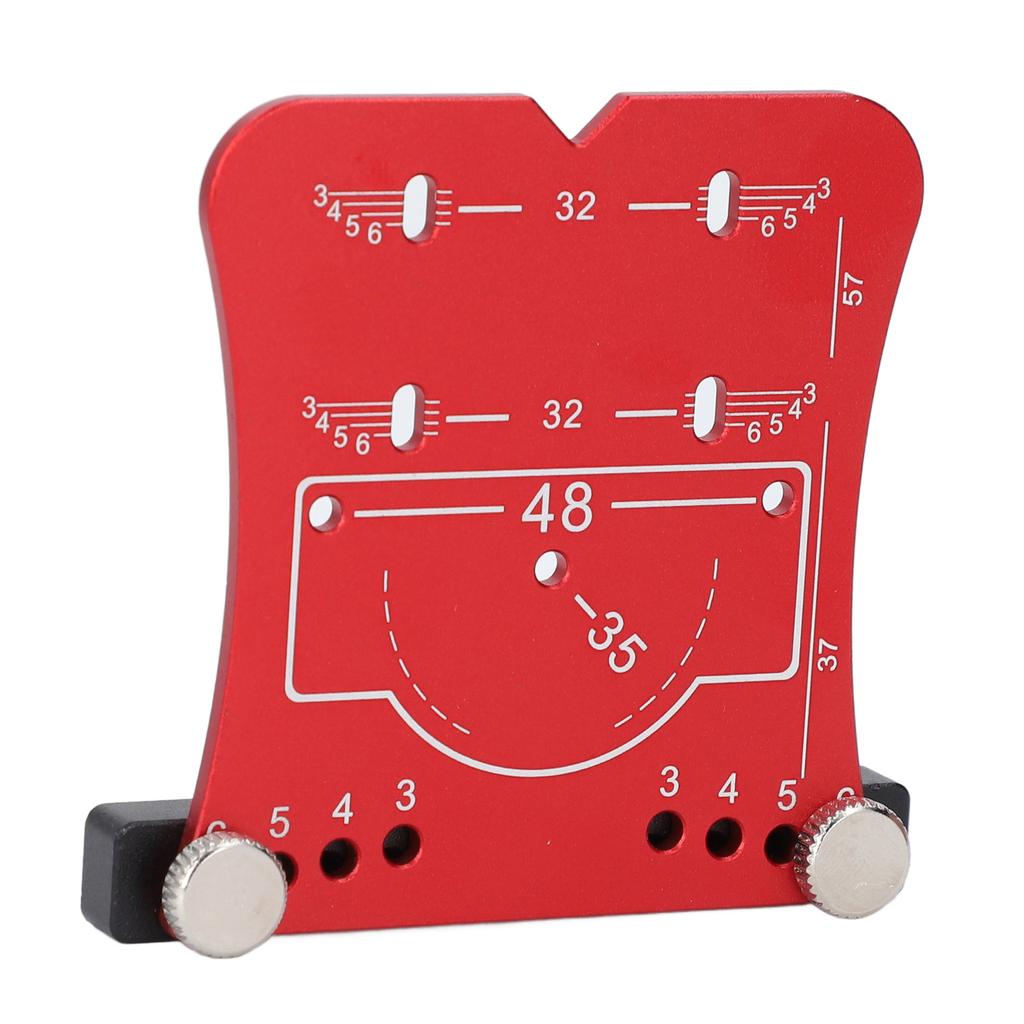35mm Hinge Hole Opener Aluminum Alloy Quick Positioning Hinge Drilling   Locator and Drill Bit Set