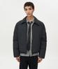 Insilence Collar Flight Down Puffer Black