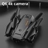 Q6 Drone Hd 4k Dual Camera Video Recording Drone Long Range Drone Beginner Wifi Fpv Dji Super Size Drowning Drone