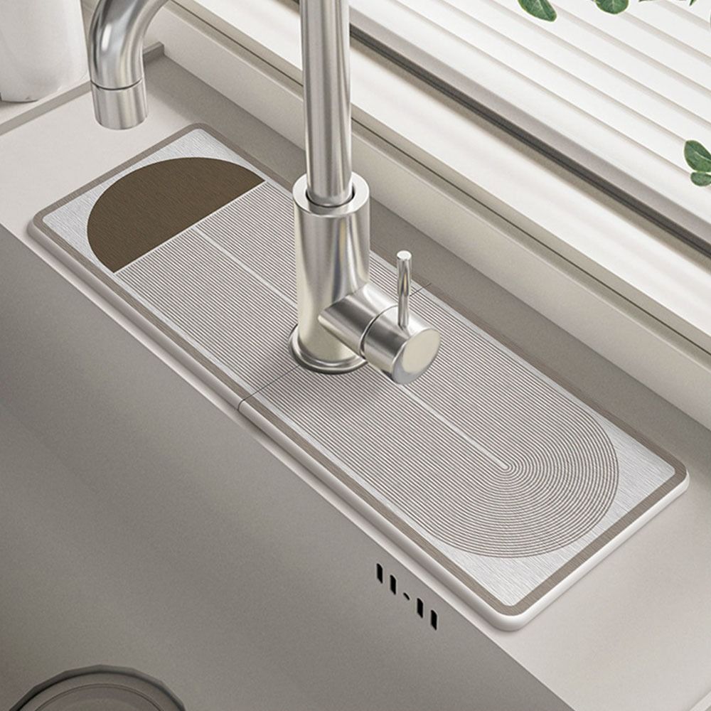 Diatom Mud Faucet Absorbent Mat Countertop Protector Diatom Mud Pad Faucet Absorbent Pad Kitchen