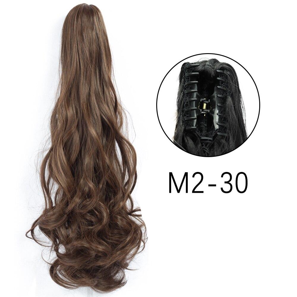 MISS WIG 24-дюймовый прямой хвостик для наращивания волос для женщин, черный, коричневый, из синтетического волокна, длинный конский хвост, шиньон