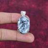 Подвеска из цельного серебра Pinolith Jasper 925 пробы, ювелирные изделия с подвеской из драгоценных камней ручной работы, подарки для жены, абсолютно новый кулон