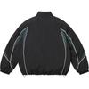 Supreme Contrast Piping Track Jacket Black