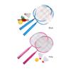Повседневные игры Спортивные ракетки для бадминтона с воланом Профессиональные ракетки для бадминтона Набор для детей