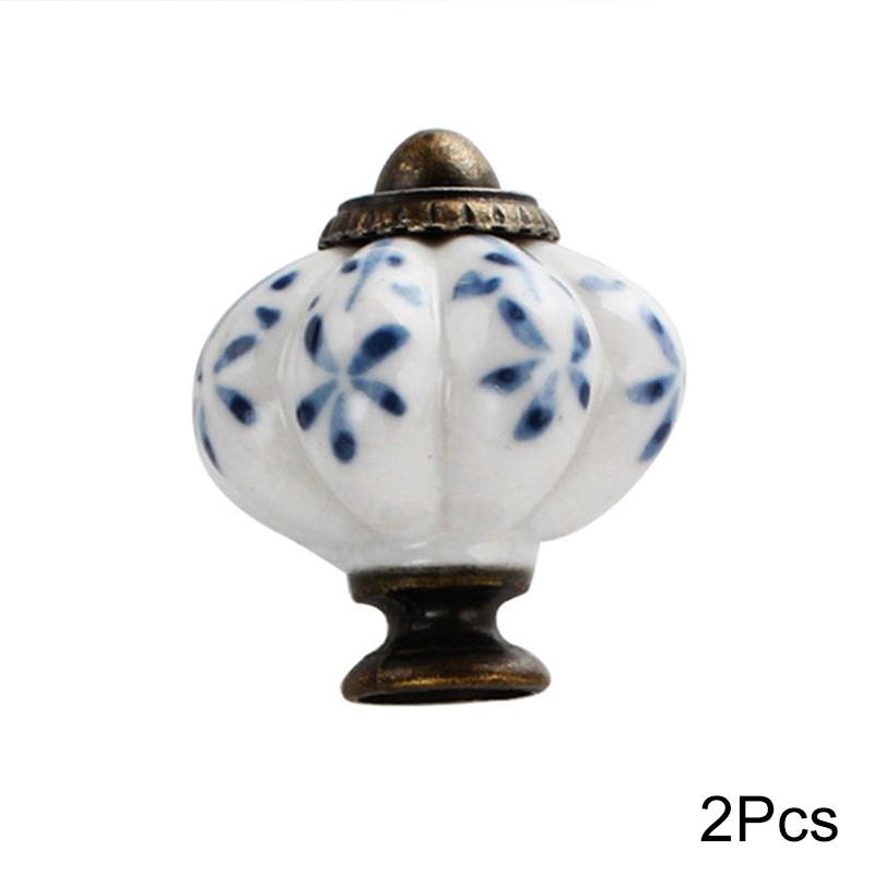 1 шт. ручка в форме тыквы кухонная мебель фурнитура керамическая ручка для шкафа дверца одно отверстие для ящика