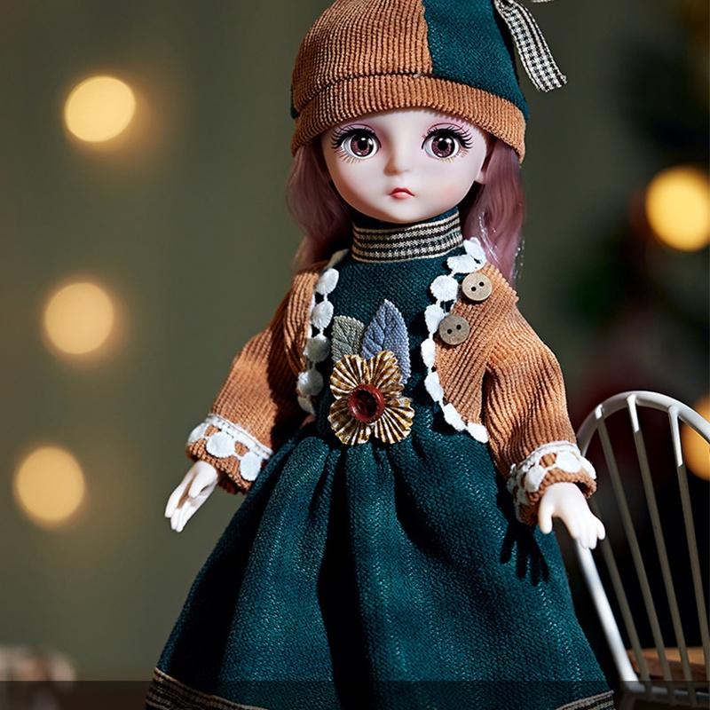 Изысканно выполненная BJD кукла с тематикой 12 знаков зодиака. Полный набор с одеждой, мягким париком и виниловой головой!