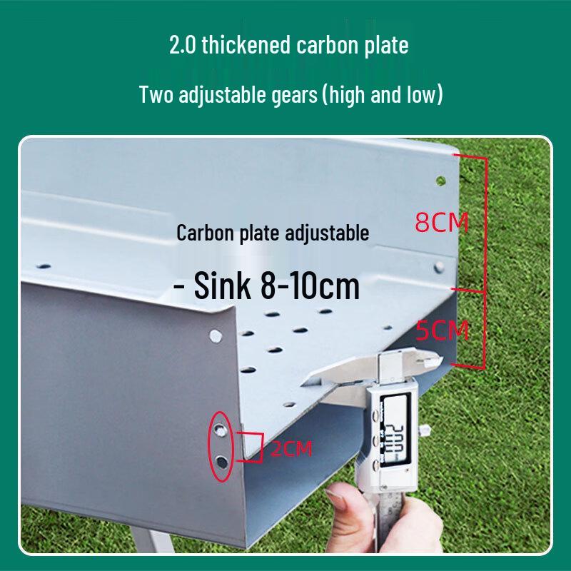 Iron Curtain Cloud Widened Charcoal BBQ Grill