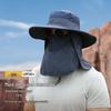 Унисекс Рыболовная солнцезащитная шляпа для улицы с защитой от УФ-излучения