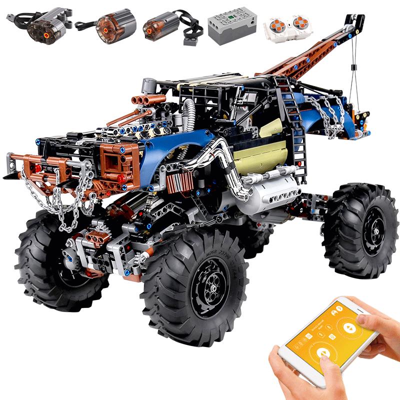 MOULD KING Technical RC Car Toys For Boys Building Blocks Remote Control Off-Road Car Terrain Climbing Buggy Truck Gifts