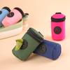 Dog Poop Bag Holder Pet Dog Waste Bag Dispenser Leash Attachment Poop Bag Dispenser Outdoor Pet Waste Collection Bag Dispenser