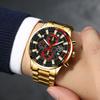 Large Dial Watch Men's Watch Stainless Steel with Quartz Watch Fashion Men's Calendar Watch Student Watch Sports Watch