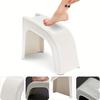 Multi-Functional Shower Foot Rest - Non-Slip, Sturdy Stool for Pedicure & Manicure, Built-In Storage, Ideal for Bathroom Use