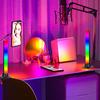 Светодиодная RGB-подсветка, питание от USB, окружающее освещение, пульт дистанционного управления, изменяющая цвет подсветка игрового телевизора с 8 динамическими режимами для монитора в комнате ПК, стол