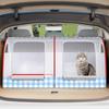 Car Dog Bed for Back Seat Portable Pet Carrier Kennel Safety Breathable Cat Nest for Small Medium Dogs and Cats Travel Cage