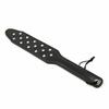 Black Synthetic Leather Spanking Paddle Sex Slave Whip Kink Fetish Toy Paddles