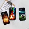 BF58 Мягкий чехол для телефона в виде футбольного мяча для Xiaomi Poco C40 C50 C51 C55 C65 C71 C75 F3 F5 F6 F7 M2 M3 Pro Ultra