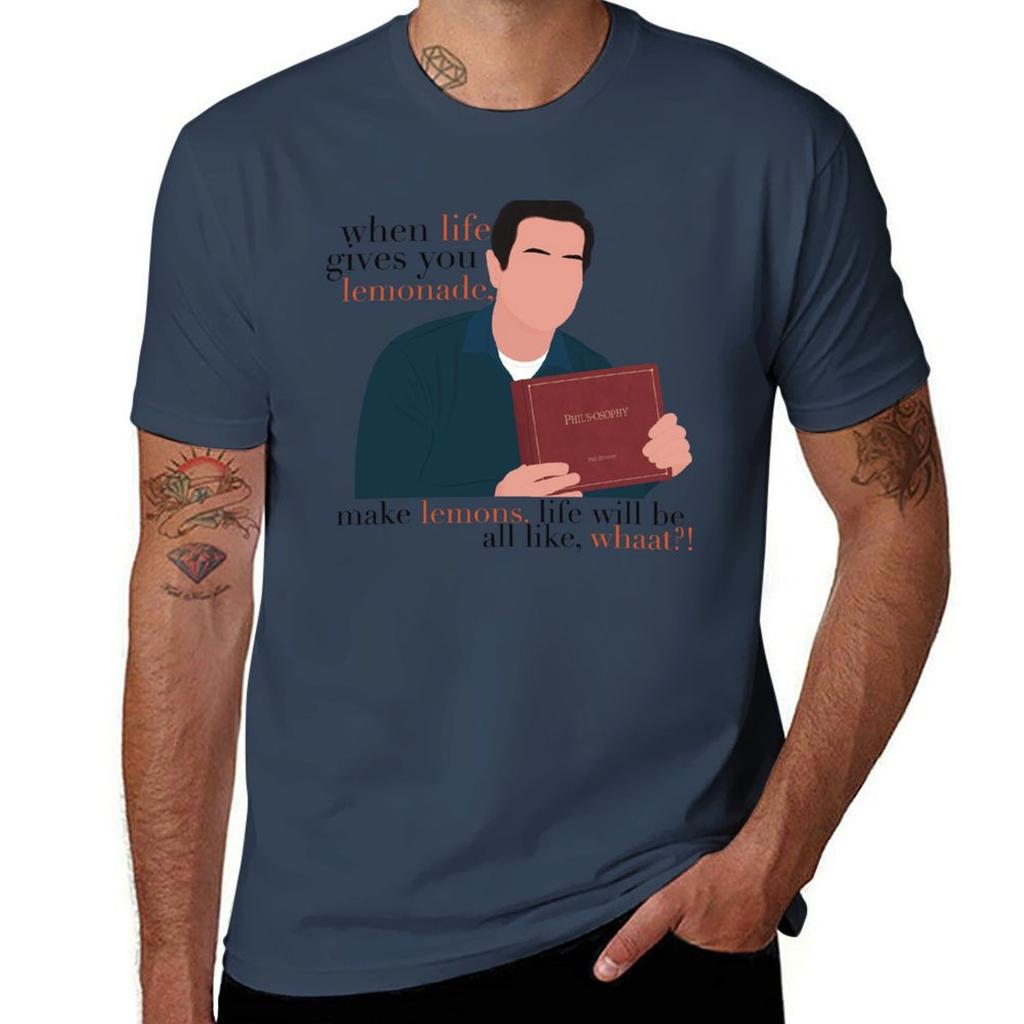 Modern Family Phil Dunphy When Life Gives You Lemonade Make Lemons Philsosophy Meme Fan Art Tshirt