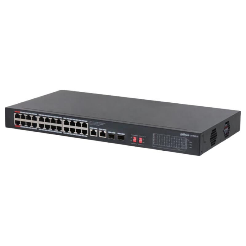 Dahua 24-Port Full Gigabit POE Switch CN plug (adapter included)