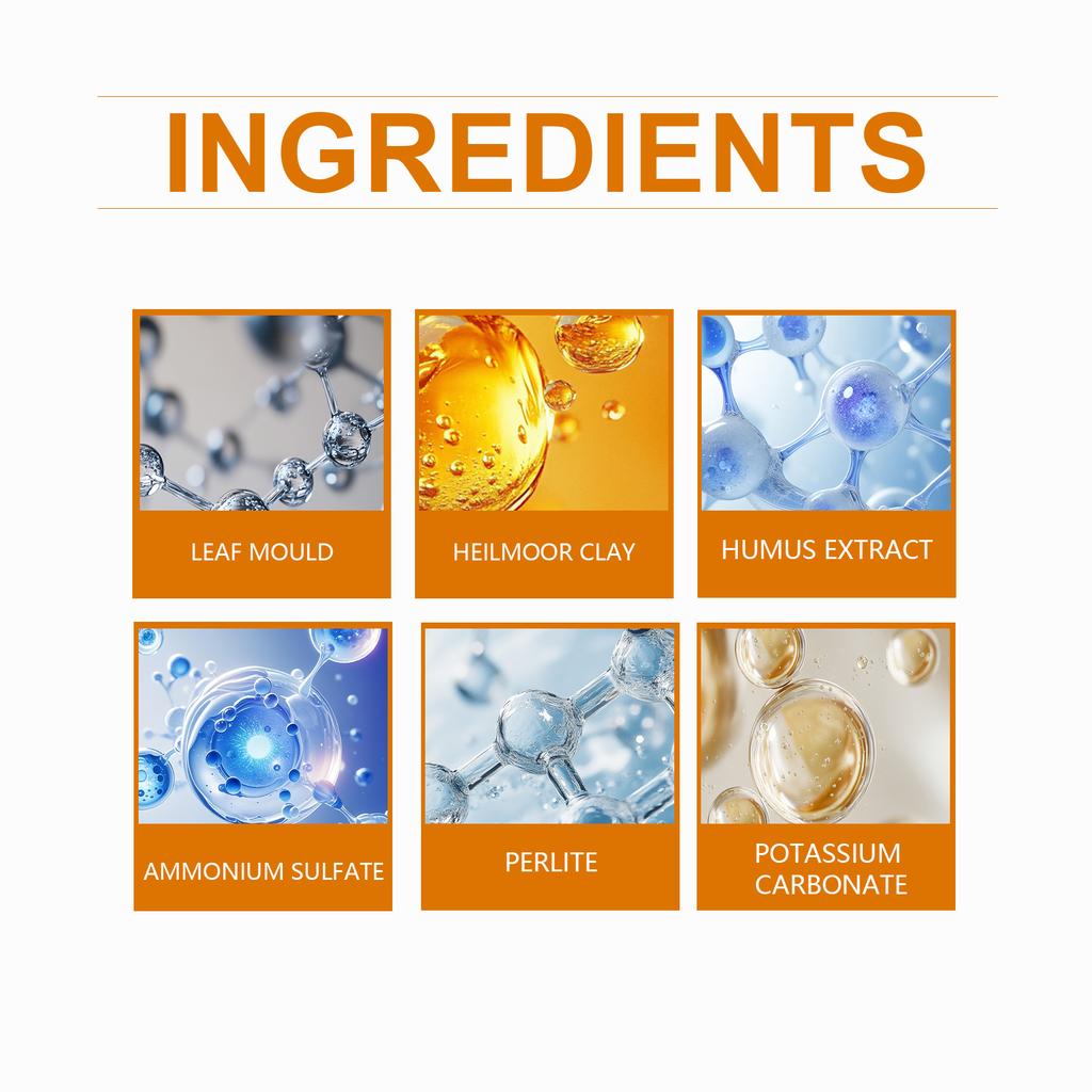 Порошок для роста растений, Универсальный порошок для посадки для корней растений, Эффективное поглощение удобрений и уход за посевами.