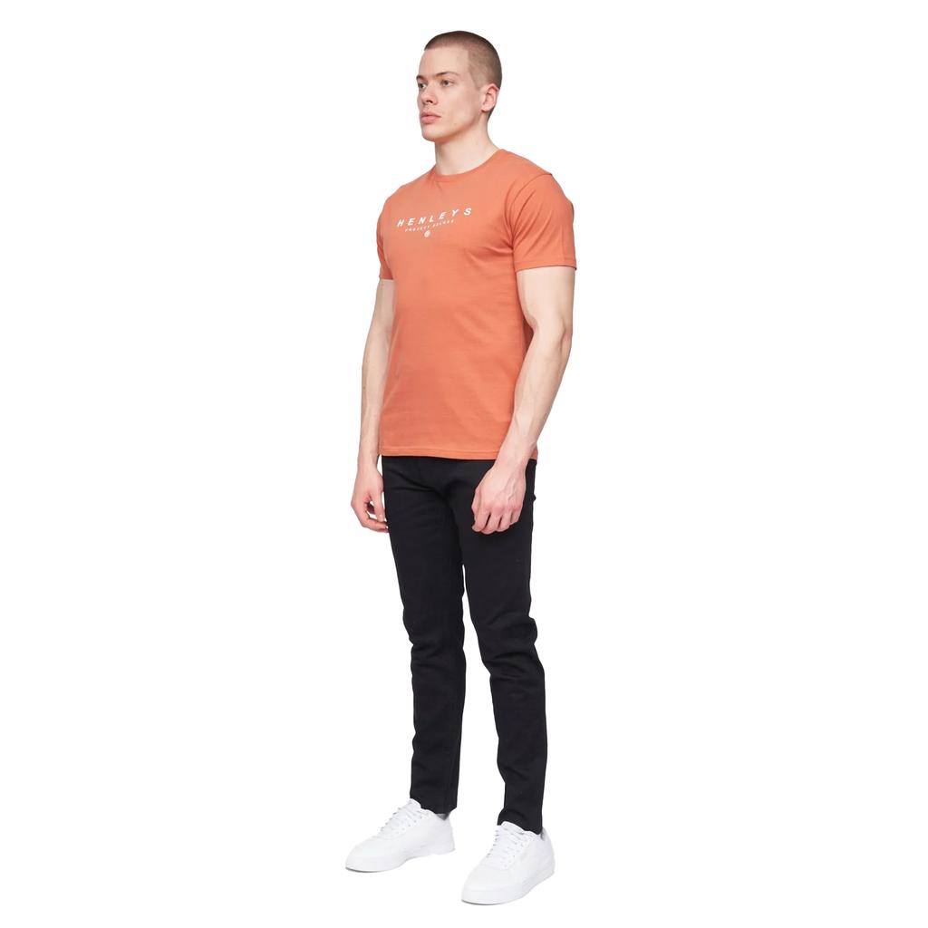 Мужская футболка с логотипом Henleys Ninesix