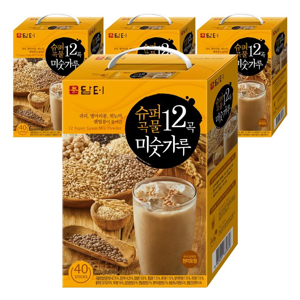 Damter Super Grain 12-Grain Misugaru 800g 4 pcs Ingredients: may be subject to change at the manufacturer’s discretion. For | 800g 4 pcs