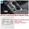 Auto Center Control Decor Panel Cover Trim For Honda Civic 11th   Stalls Gear Box Shift Frame Accessories Interior Kit