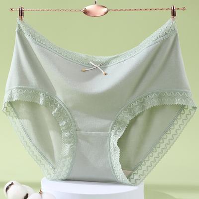 Нижнее белье больших размеров для женщин, свободные мягкие модальные трусы, бесшовные трусы средней талии, шелковые