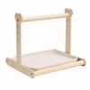 Non-slip Parrot Potty Training Platform Anti-Splash Design Bird Stand Creative Parrot Stand