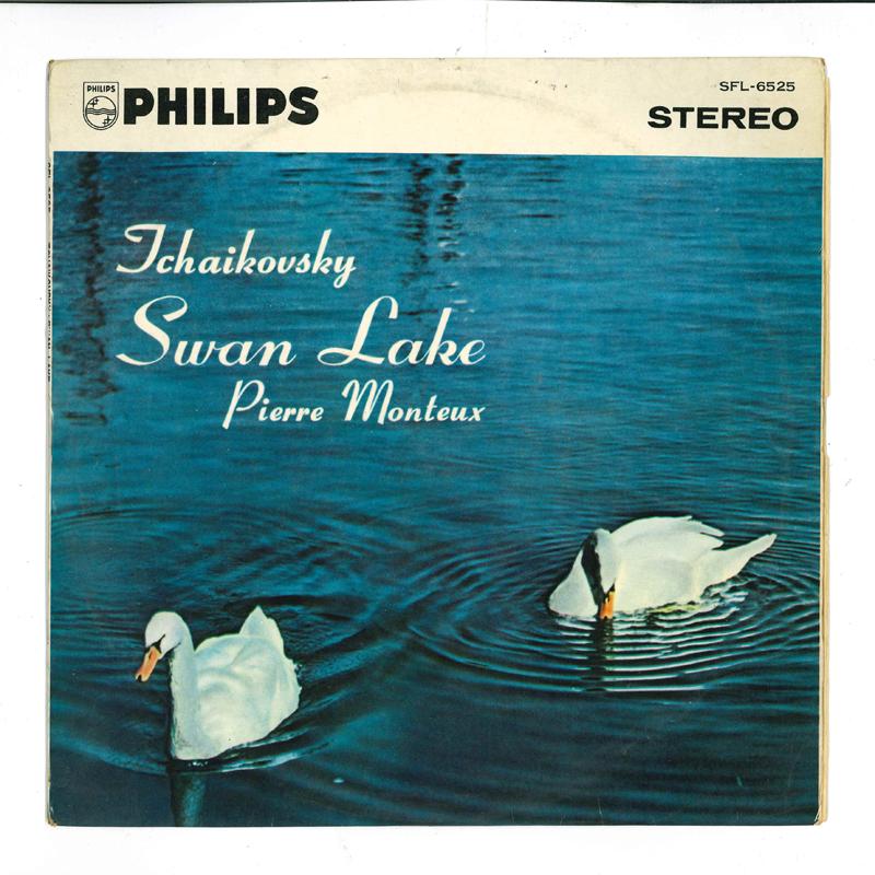 10inch Record LONDON SYMPHONY ORCHESTRA - Swan Lake SFL6525 PHILIPS Japan Classical Used