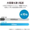 ELECOM USB 4 Bus Black 3.0 Hub, Ports, Powered, U3H-K417BBK