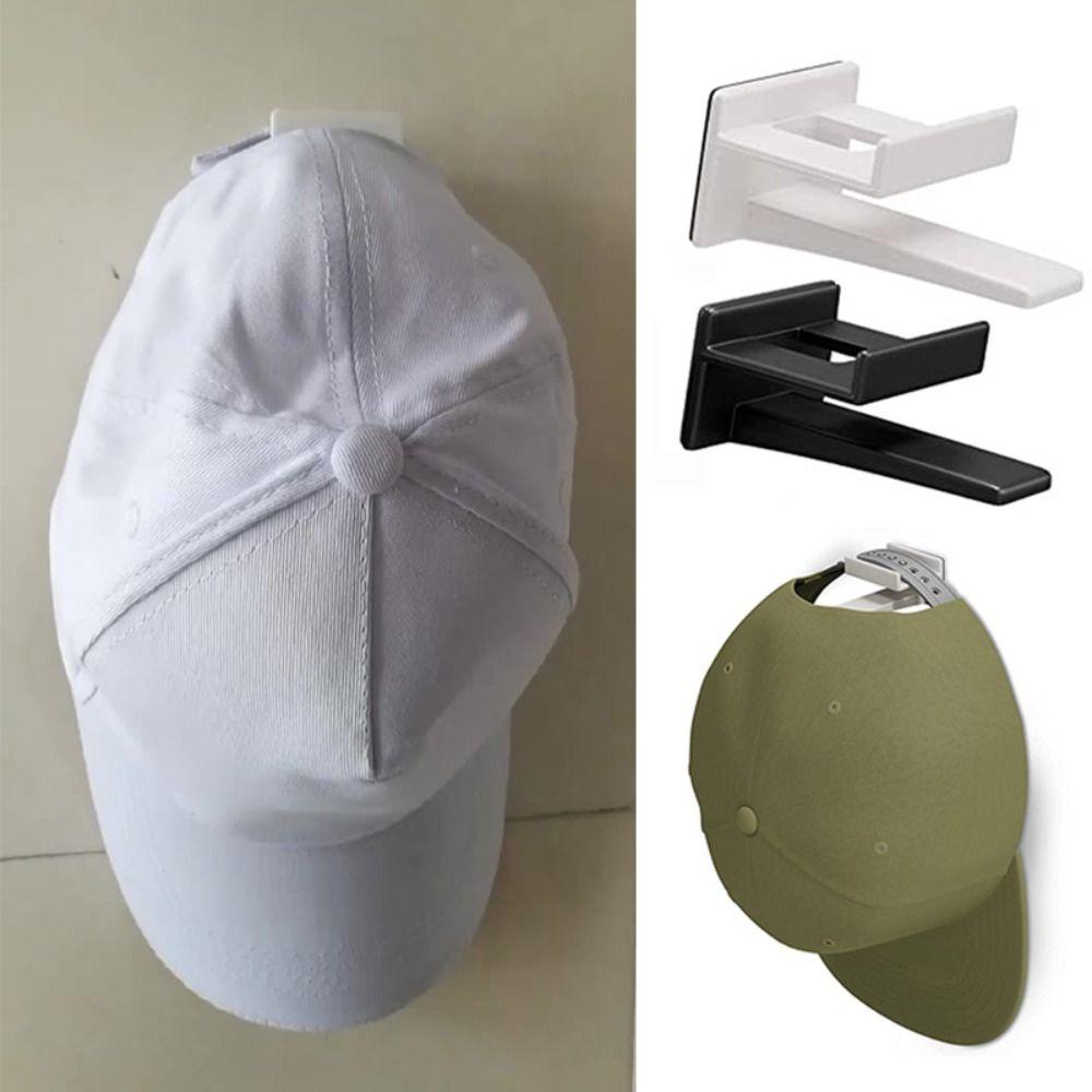 Wall Self Adhesive Hanging Organizer Upgrade Hanger Shelf Hat Holder Baseball Cap Rack Hat Hooks